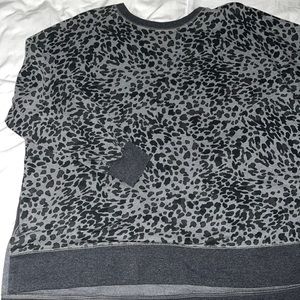 Oversized Vintage Tunic Sweatshirt for Women